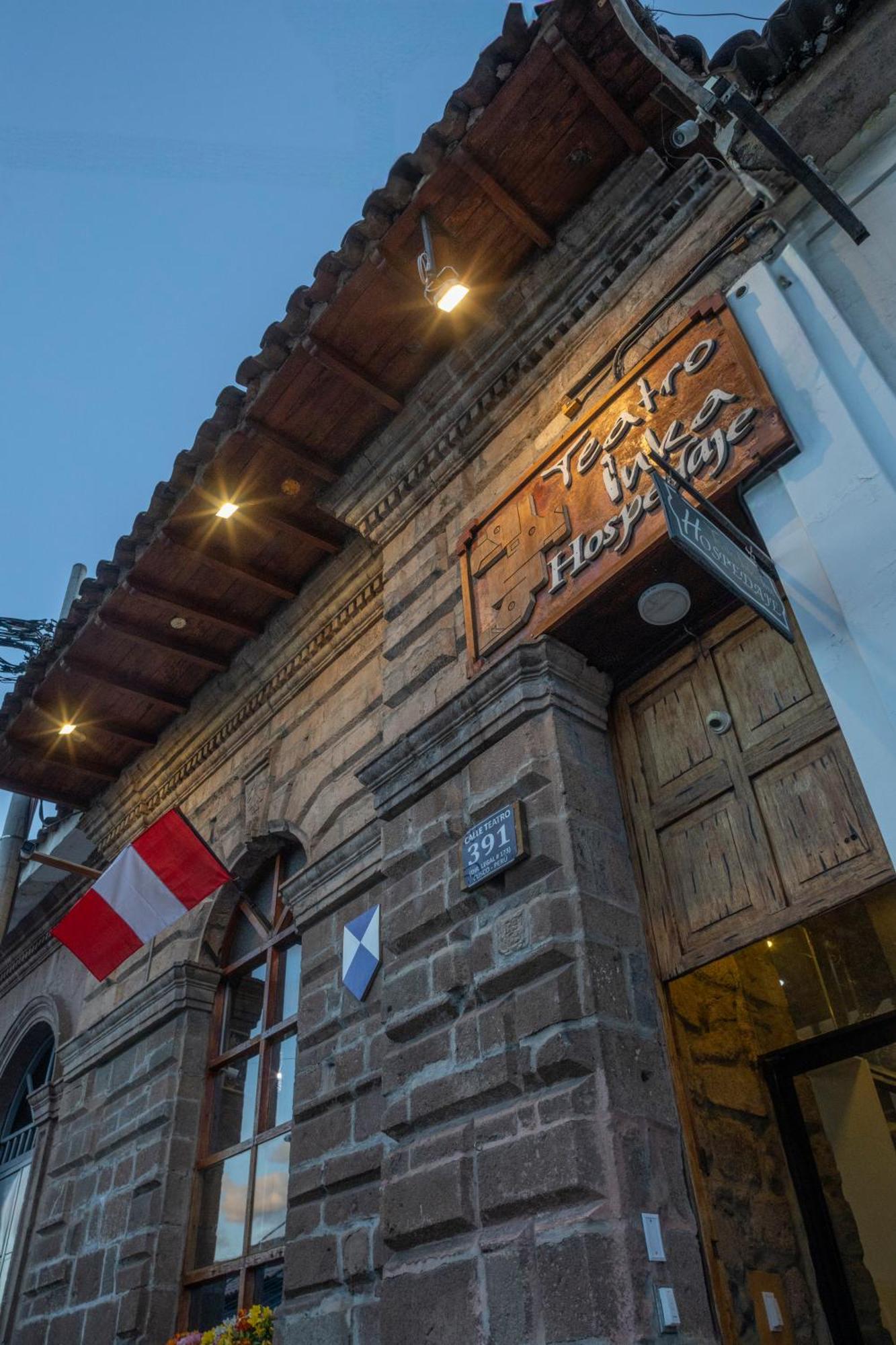Hostal Teatro Inka Куско Экстерьер фото